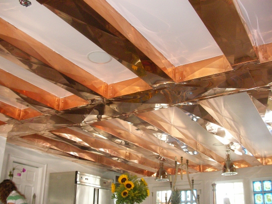 AZ Best Roofing self-sustainable unusual kitchen copper decoration like art North Salem NY